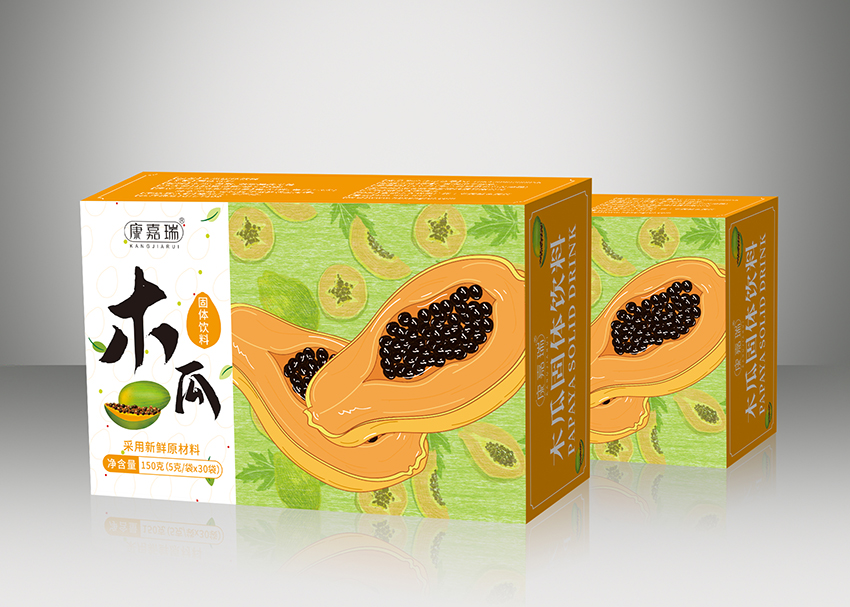 木瓜粉固體飲料第1張